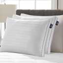 Serta Down Illusion Ultra Support Cotton Pillows, Standard/Queen (2 Pack)
