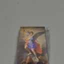 100 Pcs St. Michael The Archangel Prayer Cards Catholic Saint Cardstock Archangel Michael Holy Card Laminated Cardstock with Scripture of Protection Inspirational Christian Gift, 4x2. 5 Inch