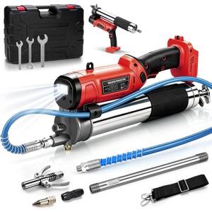 12000 PSI Electric Grease Gun Compatible with Milwaukee 18V Battery