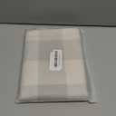 Grey and White Buffalo Check Plaid Throw Pillow Covers Farmhouse Decorative Throw Pillow Case Indoor Outdoor Cushion Cover Pillowcase for Sofa 18 x 18 Inch Set of 2