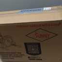 Sunny Health & Fitness Smart Under-Desk Bike Exerciser, Low-Impact Cardio Cycling Equipment for Home/Office, Mini Paddler for Arm/Leg Mobility Training, Free SunnyFit App Connect, Optional Motorized (Black)