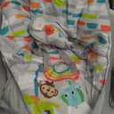 Bright Starts Playful Paradise Portable Compact Automatic Baby Swing with Music, Unisex, Newborn +