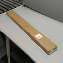 LazBlinds No Tools No Drill 1" Vinyl Mini Blinds, Cordless Blinds for Windows, Light Filtering Horizontal Window Blinds & Shades, 34" W x 48" H, Grey