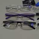 Gaoye 6 pack Executive Style Reading Glasses Men - Durable Readers with Blue Light Filtering - Comfortable Fit with TR90 Frames (Color Mix 1, +2.75)