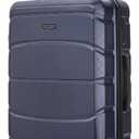 DUKAP SENSE 28-Inch Large Hardside Spinner Luggage Durable Zippered Blue