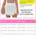 Women's Flowy Shorts Casual Linen Boho Ruffle Mini Skirts Pleated High Waist Cute Butterfly Skorts with Pockets Summer Trendy (Black, M)