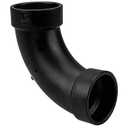 NIBCO Fig No 5807-LT, 4 in. ABS DWV Hub 90 Degree Long Turn Elbow