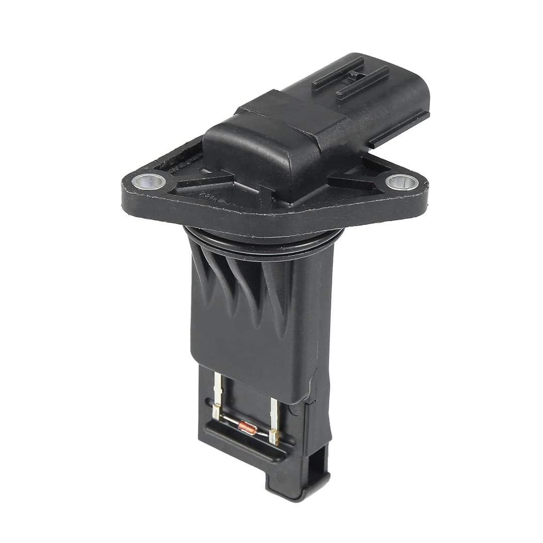 X AUTOHAUX Mass Airflow Sensor for Mazda CX-9 CX-5 CX-3 3 6 MX-5 Miata 1525A031 PE01-13-215 E5T62271 Plastic Black 5 Pins MAF Sensor