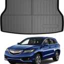 Mixsuper Custom Fit Cargo Liner for Acura RDX 2013-2018 Trunk Mat All Weather Rear Cargo Mat Trunk Liner Black