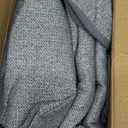 Road Comforts Full Set Car Seat Covers Front Rear Seat Cover Low Back, Flax Seat Protector, Airbag Compatible, Universal Fits for Most Cars, Truck, SUV, Vans Gray