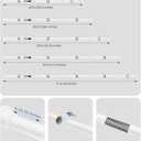 ALLZONE Adjustable Tension Curtain Rod, 42 to 78 Inches, Spring Loaded Curtain Rods No Drilling, Renter Friendly Tension Rod for Windows, Shower, Closet, No Drill, Non-Slip, White