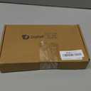 3 Pcs Halloween Costume Accessory Set Includes 16 Inch Purple Wig, Green Heart Necklace, Heart Cutout Punk Gloves for Women Adults Halloween Cosplay Party