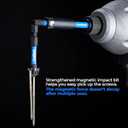 toolant Impact Torx Bit Set 27pcs (TT7-TT40), S2 Steel Security Torx Bit Set, Tamper Proof Star Bit Set with CNC Machined Tips, 1"&2" Long Impact Bits with Magnetic Bit Holder and Storage Box