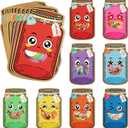 ONFAON Valentines Day Cards for Kids School - 48 Pack Valentine Day Gift Cards with Treat Bag, Perfect Classroom Exchange Gifts for Kids, Fun & Colorful Designs(Candy Not Included)