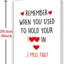 3 x Funny Valentines Day Card for Him Her, Naughty Valentine's day Gifts (BT-155)