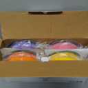 SUNLU 4KG 3D Printer Filament PLA Plus 1.75mm, SUNLU Neatly Wound PLA Filament 1.75mm PRO, PLA+ Filament for Most FDM 3D Printer, 1 kg Spool, 4 Packs, Orange+Yellow+Pink+Purple