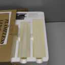 Vinkor Flameless Candles Battery Operated Candles Real Wax Pillar LED Candles with 10-Key Remote and Cycling 24 Hours Timer (Ivory 4" 5" 6" 7" 8" 9")
