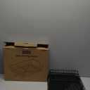 Sakugi Extendable Dish Drying Rack Over Sink with Dish Drainer, Sink Organization and Storage Essentials with Silverware & Utensil Holder, Home and Apartment Decor, 12" W x 16.1~23" L, Black