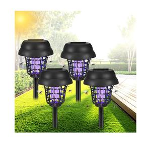 2026 New Solar Mosquito Zapper Outdoor Bug Zapper Killer for Gnats, Flies, Insects, Waterproof Mosquito Trap Bug Lights for Yard, Patio, Garden, Farm,4 Pack