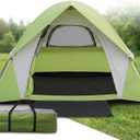 XL Camping Tents 4 Person Waterproof Double Layer Dome