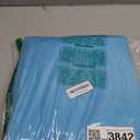 All Smiles Sky Blue Patio Furniture Replacement Chair Cushion Covers Set of 4 for Waterproof Resistant Outdoor Deep Set Cushion Covers for Seat Yard Garden Deck24 x 20 Inch, 24 x 24 x 4 Inch