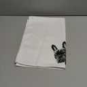 Cabana Bro Funny French Bulldog Bathroom Hand Towels, You Will Never Pee Alone Funny Frenchie Hand Towels for Bathroom Washroom Decor,Decorative Towel as a Gift for Dog Lovers, 16x24 Inch