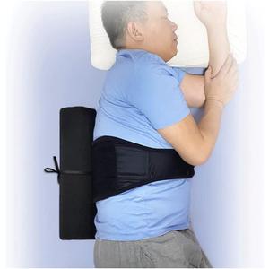 Snoring Pillows Side Sleep Anti Snore Back Sleeping Position Side Sleeper Pillow for Snoring Relief Stopper Belt Cushion Adults (Black)