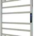 KWW Heated Towel Rack, Remote Control with APP Tuya, Towel Warmer with Timer, Wall Mounted Hot Towel Warmer for Bathroom (Polished, 7Bars)