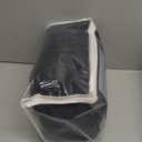 H.VERSAILTEX Stretch Dining Chair Covers Set of 6 Chair Covers for Dining Room Parsons Chair Slipcover Chair Protectors Covers Dining, Feature Textured Checked Jacquard Fabric, Black