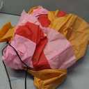 DomKom 5FT Valentines Day Inflatables Outdoor Decorations, Pink Dog with Love Heart Blow Up Build-in Led Lights for Wedding Party Garden Yard Lawn Dcor