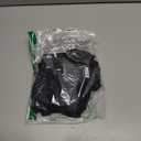 MIER Women's Sleeveless Workout Tops Breathable Lightweight Tank Tops for Women Athletic Running Tennis Yoga, Black, M