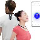 P1 Smart Posture Trainer & Corrector, Control with App, Check Posture in Real Time, Strapless, Boost Health & Temperament
