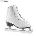 Skate Guards, 2 Pairs Portable Skate Guards, Kids Ice Skate Blade Covers, Adjustable Ice Skate Blade Protector, for Hockey Skates Figure Skates Ice Skates White