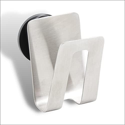 Magnetic Sponge Holder - Kitchen Sink Organizer - Ideal for Kitchen Organization & Accessories - Sink Sponge Holder (Stainless Steel)