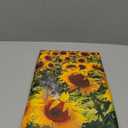 Sunflower Blooming Sunset Car Windshield Sun Shade Foldable UV Ray Sun Visor Protector Sunshade to Keep Your Vehicle Cool (55" x 27.6") (multi 13)