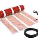 100 sqft HEATIT Warmmat Electric Radiant Self-adhesive Floor Heat Heating System