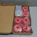 7-141 Body and Cab Mount Bushing Kit for Chevy Silverado & Sierra 1500/2500 2WD/4WD 1999-2014 Polyurethane Body Cab Mounts & Washers (Red 24PCS)