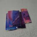 Feela 7 Pack Neon Pattern Jumbo Fabric Book Covers, Washable Durable Reusable Nylon, Stretchable for Hardcover Textbooks & Notebooks up to 9'x11'