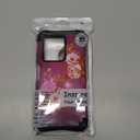 Hocase for Moto G 2026 Case, Moto G Power 2025 Case, Shockproof Heavy Duty Protection Soft Silicone Rubber Bumper+Hard Plastic Hybrid Protective Phone Case - Burgundy Flowers