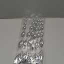 Besmon Woodpecker Bird Scare DevicesReflective Scare Rods Control Device to Keep Birds Away from Patio PoolChristmas Reflective Strip Hanging Home as Decoration (6PCS)