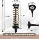 UPGRADE DC68-03172B-03 DC68-03172C DC68-03172D-00 Suspension Rods Fit for Sam-sung Washer WA50T5300AC/US WA45M7050AW/A4 WA50R5400AV/US WA50R5200AW/US, Replaces DC97-16350D DC97-16350U by AMI PARTS