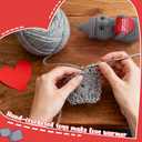 Sentimental Gift for Dad from Daughter or Son, Crochet Tin Man Plush with Tough as tin, Soft at Heart Card - Handmade Keepsake for Father's Day, Birthday, Christmas - My Hero Amigurumi Toy