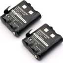 2X 1650mAh Battery PMNN4477AR 1532 Compatible with Motorola Talkabout T200 T210 T260TP T265 T270 T280 T400 T402 T460 T465 T470 T475 T478 T480 T500 T503 T600 T605 T800 T801 T802 Ni-MH 3.6V