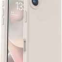 Vooii Compatible with iPhone 16 Plus Case, Liquid Silicone Upgrade [Camera Protection] [Soft Anti-Scratch Microfiber Lining] Shockproof Phone Case for iPhone 16 Plus 6.7 inch - Stone