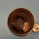 Pure Copper Water Bottle 34 Oz Copper Water Bottle - Leak Proof (34 Oz) (With Pitambari Powder)