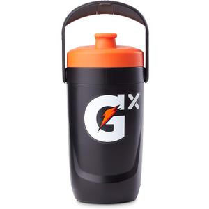 Gatorade Gx Performance Jug, 64oz, Leakproof, Non Slip Grip, Great for Athletes, Black