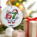 67 Ornament | 67 Christmas Ornament | The Year of 6 7 | Trending Six Seven | 6 7 Funny Keepsake | Funny Meme Gifts for Christmas | Six Seven Gift