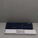 FOPETT Wireless Keyboard and Mouse Combo, 104 Keys Full-Sized 2.4 GHz Round Keycap Colorful Keyboards, USB Receiver Plug and Play, for Windows, Mac, PC, Laptop, Desktop (Dark Blue)