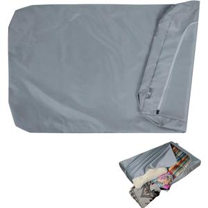 Explore Land Scratch Resistance Dog Bed Cover Canvas Washable Dog Crate Pad Replacement Cover, 36Lx27Wx4H inch, Charcoal