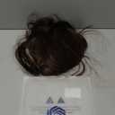 Alanhair Dark Brown Wigs for Women,HAIRCUBE Shoulder-Length Layered Wigs with Bangs Heat Resistant Synthetic Fibre Wigs